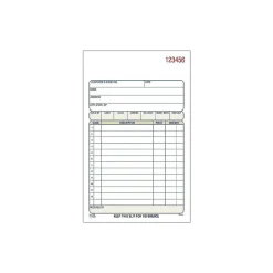 Discount 2-Part Carbonless Sales Orders, 4.19"W x 7.19"L, 50 Sets/Book, 3 (DC4705-3) Business Forms
