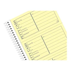 Hot 2-Part Petty Cash Carbonless Receipts Book, 2.75