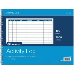 Sale Record Book, 8 Columns, 11" x 8.5", White, 50 Sheets/Book (S1185) Accounting & Record Journals