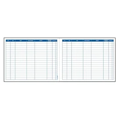 Sale Record Book, 8 Columns, 11" x 8.5", White, 50 Sheets/Book (S1185) Accounting & Record Journals