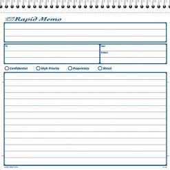 Adams Spiral Memo Books, 8-1/2" x 7-1/4" Discount