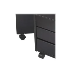 Sale Drop Leaf 7-Drawer Lateral File Cabinet, Mobile, Specialty, Matte Black, 21.4