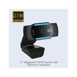 Adesso CyberTrack H5 2.1 Megapixels Universal Webcam (CYBERTRACKH5)* Webcams