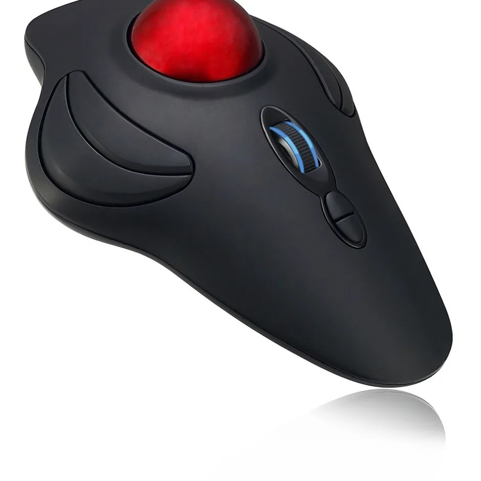 Adesso iMouse iMouseT40 Wireless Optical Mouse, Red/Black* Ergonomic Mice