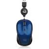 Adesso iMouse S8L Ambidextrous Optical USB Mouse, Blue/Black (IMOUSE S8L)* Mice