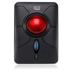 Adesso iMouse T50 Wireless Optical Mouse, Red/Black* Ergonomic Mice