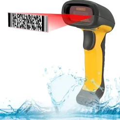 Desktop Scanners<Adesso NuScan 5200TU- & Waterproof 2D Barcode Scanner