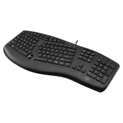 Adesso Tru-Form Media Ergonomic Keyboard, Black (AKB-160UB)* Ergonomic Keyboards