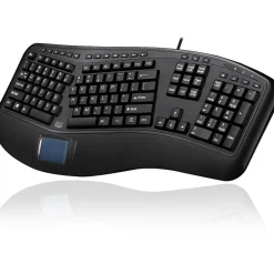 Adesso Tru-Form Wired Keyboard, Black (AKB-450UB)* Ergonomic Keyboards