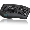 Adesso Tru-Form Wireless Keyboard, Black (WKB-4500UB)* Ergonomic Keyboards