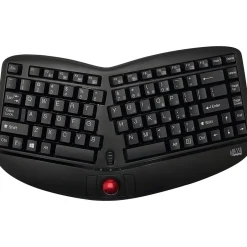 Adesso Tru-Form Wireless Keyboard, Black (WKB-3150UB)* Ergonomic Keyboards