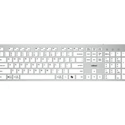 Adesso Wired Multi-OS Scissor Switch Keyboard with Copilot AI Hotkey, White (AKB-730UW)* Keyboards