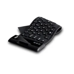 Adesso ® Wired Waterproof Flex Keyboard, Black* Keyboards