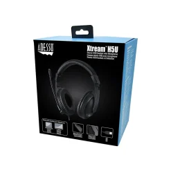 Adesso Xtream Stereo Headset, Over-the-Head, Black (XTREAMH5U)* Headsets