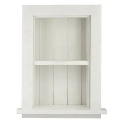 1-Shelf Recessed Wall Mount Shelf, 19" x 12.75" x 4.75", (515-01-WHI) Shelving