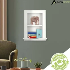 1-Shelf Recessed Wall Mount Shelf, 19