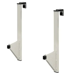 Best 18.25'' Steel Blueprint Storage Cubicle Wall Rack, Grey (618-GRY) Storage Cabinets