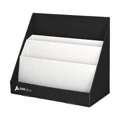 Best Cardboard 3-Tier Bookshelf, Black (505-01-BLK) Bookcases