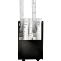Sale 20-Slot Mobile Roll File, Lockable, 24.75