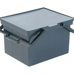 Advantus Companion Portable File Storage Box, Letter/Legal, Black (AVTTLF2B) Hot