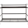 Discount FlipShelf 2-Shelf Steel Rack, 18" x 26.75" x 12", Black (38780) Shelving