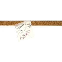 Online Grip-A-Strip Cork Map Rail, Satin Frame, 0.08' x 8' (2026) Bulletin