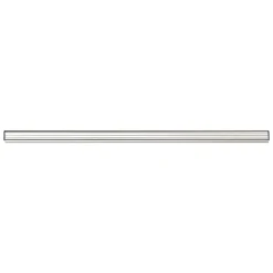 Best Grip-a-Strip Display Rail, 9 Inch, Satin, Medium Size, Pack of 2 (AVT1500-2) Bulletin