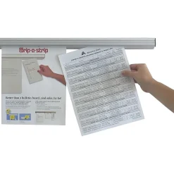 Best Grip-A-Strip Display Rail, 24”L x 1.5”H (2000) Bulletin