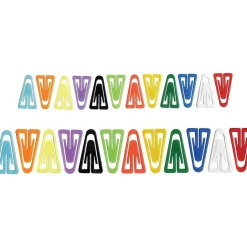 Advantus Paper Clips, Medium, Assorted Colors, 500/Box (PC0300) Best