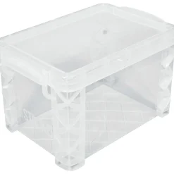 Clearance Plastic Index Card Storage Box, 500-Card Capacity, Clear (40305) Index Cards