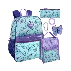 Backpacks<A.D.Ventures Backpack Set, Butterfly, Multicolor (2143STA)