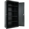 Clearance Adjustable Storage Cabinet, Black, 4-Shelf, 36"W x 18"D x 72"H Storage Cabinets