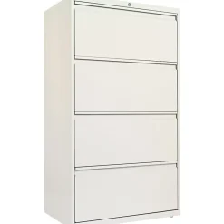 New 4-Drawer Mobile Lateral File Cabinet, Letter/Legal Size, Lockable, 53.25