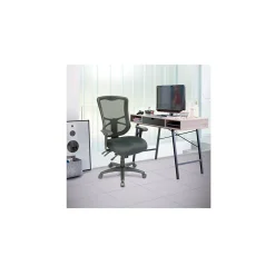 Outlet Elusion Series Mesh Back Fabric Computer and Desk Chair, Black (ALEEL41ME10B) Office Chairs