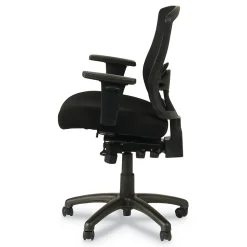 Sale Etros Series Mesh Back Fabric Computer and Desk Chair, Black (ALEET4017) Office Chairs