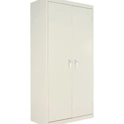 New Fixed Shelf Storage Cabinet, Putty, 4-Shelf, 36"W x 18"D x 72"H (ALECM7218PY) Storage Cabinets