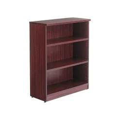 Valencia Series 3-Shelf 48"H Bookcase Storage System, Mahogany (VA634432MY) Bookcases
