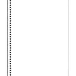 Discount 8.5" x 11" 44 Pre-Punched Copy Paper, 24 lbs., 92 Brightness, 5/Carton (30775) Copy Paper