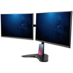 Allsop Adjustable Dual Monitor Arms, Up to 32" Monitor, Black (32628)* Ergonomic Monitor & Laptop Stands