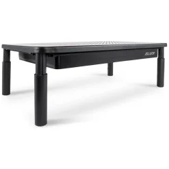 Allsop Metal Art Trilevel Adjustable Stand, Up to 27" Monitor, Black (32545)* Monitor Mounts & Stands