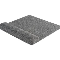Allsop Premium Plush Foam Non-Skid Mouse Pad with Wrist Rest, Gray (32311)* Ergonomic Wrist Rests