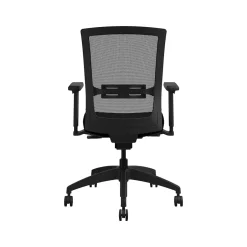 Hot Quip Ergonomic Mesh Back Swivel Task Chair, Black/Carbon (STNOBLK) Office Chairs