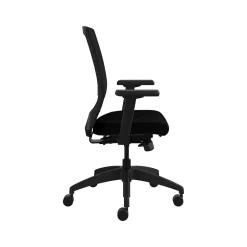 Hot Quip Ergonomic Mesh Back Swivel Task Chair, Black/Carbon (STNOBLK) Office Chairs