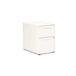 Sale Radii 2-Drawer Mobile Vertical File Cabinet, Letter/Legal Size, Lockable, 21"H x 10"W, White (APGMBS249TFN002) File Cabinets