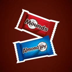Chocolate<Hershey's ALMOND JOY & MOUNDS Assorted Flavored Candy Party Pack, 32.1 oz (HEC99981)