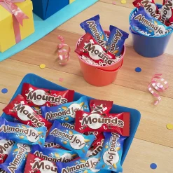 Chocolate<Hershey's ALMOND JOY & MOUNDS Assorted Flavored Candy Party Pack, 32.1 oz (HEC99981)