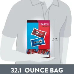 Chocolate<Hershey's ALMOND JOY & MOUNDS Assorted Flavored Candy Party Pack, 32.1 oz (HEC99981)