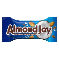 Chocolate<Almond Joy Snack Size Milk Chocolate Candy Bar, 20.1 oz., 2/Pack (246-00348)