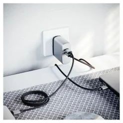 ALOGIC 2 Port 6W GaN Charger + USB-C Cable (WCG2X68SGR-US)