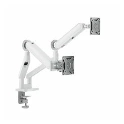 ALOGIC Glide Adjustable Dual Arms, Up to 35" Monitor, White (C32GMA2)* Monitor Mounts & Stands